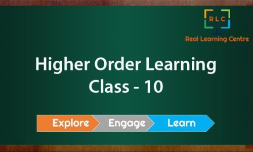 Higher Order Learning Class 10