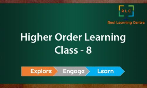 Higher Order Learning Class 8